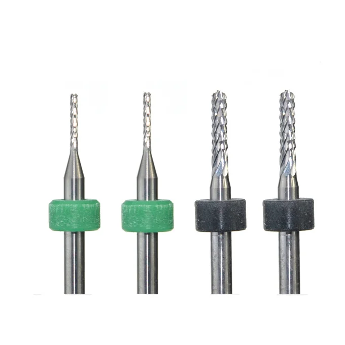 

PCB milling cutter shank diameter 3.175mm fish tail corn tungsten carbide 10pcs