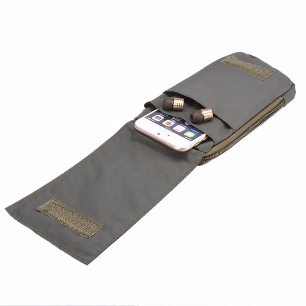 New Sports Wallet Mobile Phone Bag For Multi Phone Model Hook Loop Belt Pouch Holster Bag Pocket Outdoor Army Cover Case iphone 7 cardholder cases