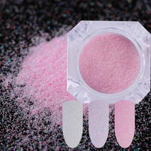 3 коробки голографический сахарный блеск для ногтей песочный порошок конфеты цвет ногтей пыль Маникюр пигмент дизайн ногтей блестки украшения
