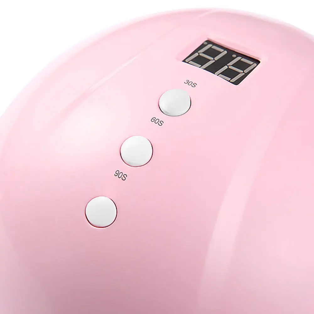 36 W Розовый УФ светодиодный лампы ногтей сушилка с ЖК-дисплей Дисплей ногтей гели для нейл-арта польский лампы для маникюра все Art лампа для