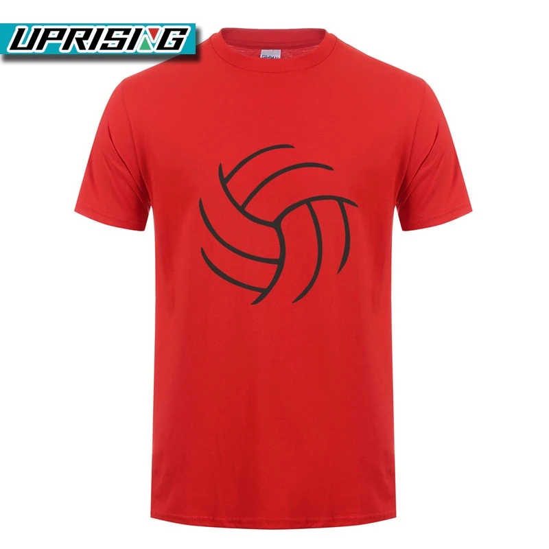 Восстание, модная футболка для волейбола, мужская повседневная хлопковая летняя футболка с коротким рукавом, забавная футболка для баскетбола, Мужская футболка - Цвет: as picture