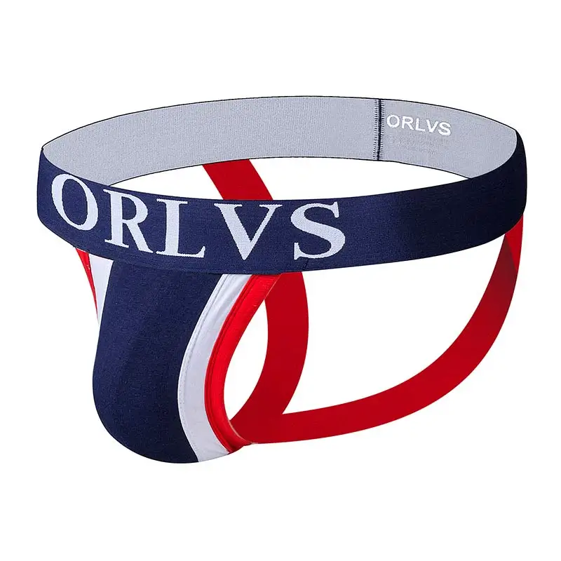 C мужское сексуальное нижнее белье ORLVS jockstrap Cueca Мужское стринги мужские Homme Tanga OR14|