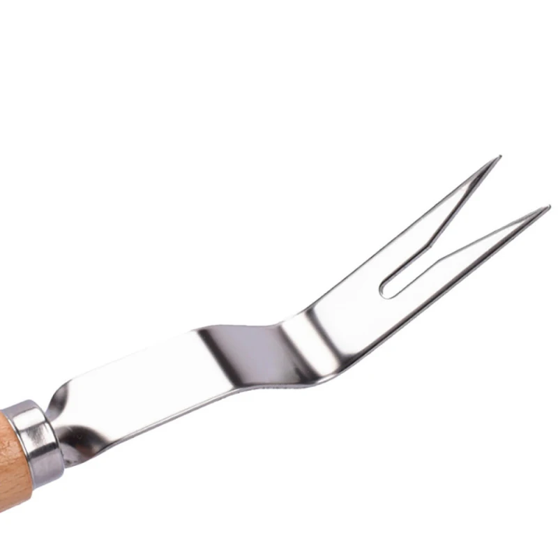 Легкая полольная вилка садовая Обрезка деревянная ручка культиватор Grubber для удаления ручного вытягивания гаджетов ручной инструмент для трансплантации