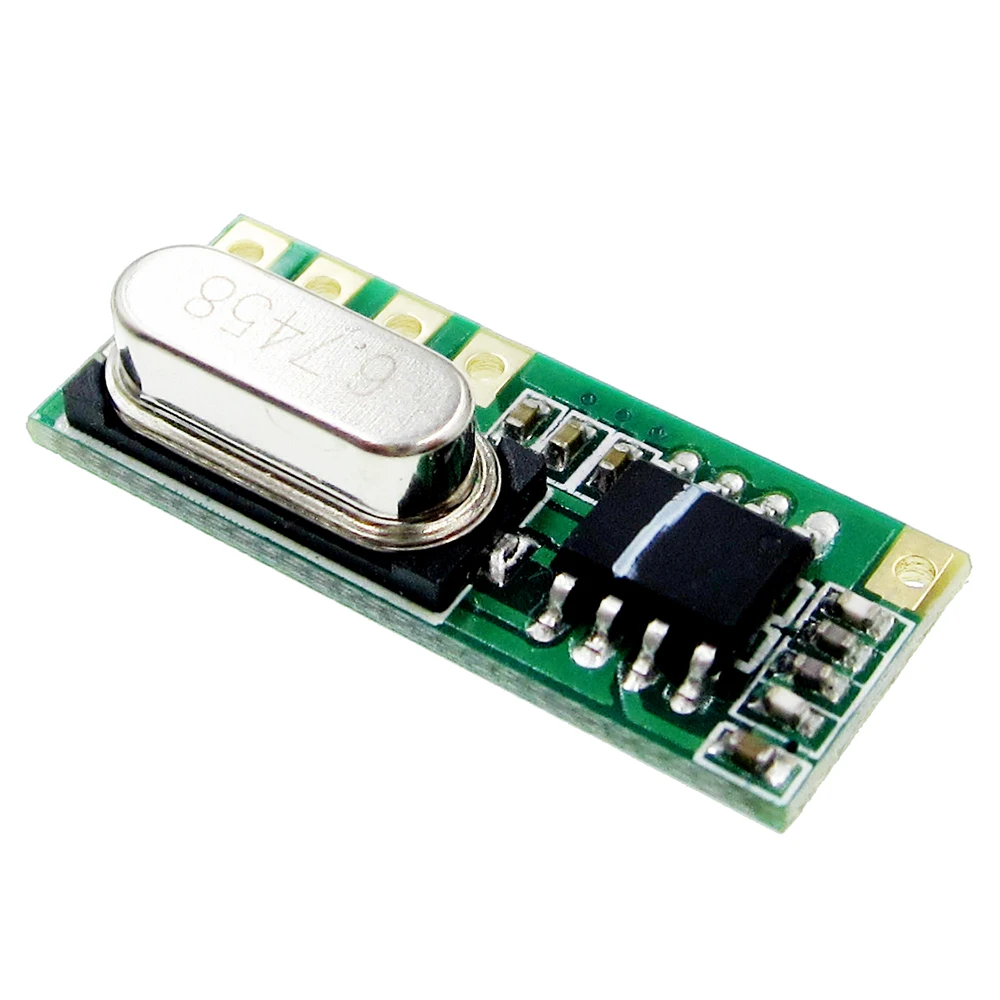 

Wireless Remote Control Receiver Module ASK Superheterodyne Wireless Receiver Module Long Distance LR45B 5V 433MHz 315MHZ