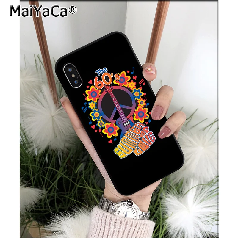 Силиконовый чехол MaiYaCa для Apple iPhone 8 7 6 6S Plus X XS MAX 5 5S SE XR|Чехлы-накладки| |