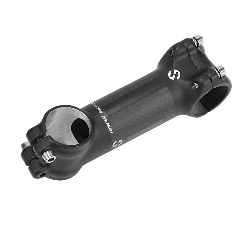 cheap New Toseek Bike Stem Carbon Fiber+Aluminum Alloy Stem Mtb Road Bike Riser Stem Angle 6