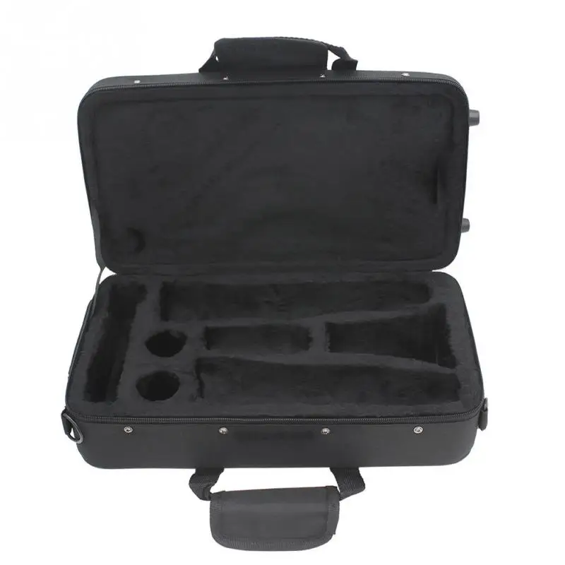 

Black Foam Padded Thicken Oxford Cloth Sotrage Bag Clarinet Box Case with Handle Strap Clarinet Protection Accessories