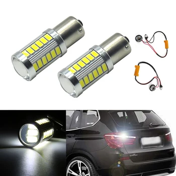 

2x Car LED Light Bulb P21W Canbus Reverse Light for 1156 Backup DRL Lamp For BMW 3/5 SERIES E30 E36 E46 E34 X3 X5 E53 E70 Z3 Z4