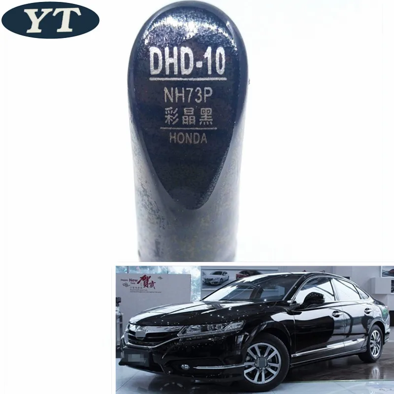 Us 254 15 Offcar Scratch Repair Pen Auto Brush Paint Pen Black Color For Honda Accord Fit City Odeysey Hrv Cr V Spirior Civic In Painting Pens