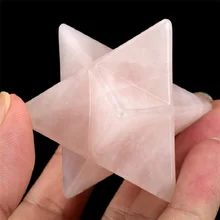 Natural Rose Quartz Crystal Merkaba Star 8 Chakra Points Reiki Healing Meditation Stone Stimulating Acupoint Massage Health Care цена Natural Rose Quartz Crystal Merkaba Star 8 Chakra Points Reiki Healing Meditation Stone Stimulating Acupoint Massage Health Care цены онлайн