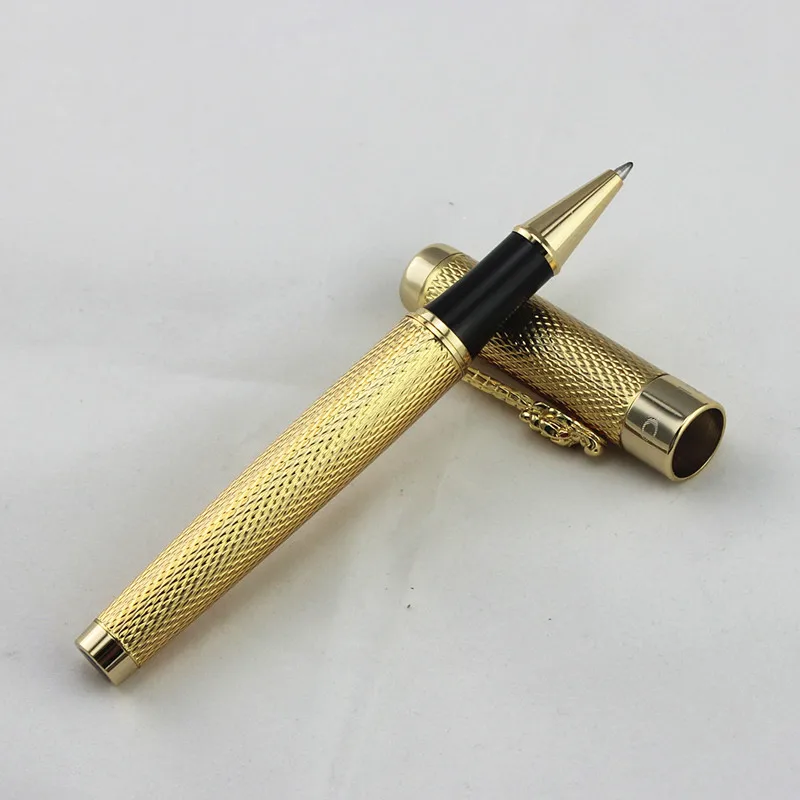 JINHAO 1200 шариковая ручка Золотого Дракона Для коллекции, роскошные Канцтовары для офиса, ручки для письма в подарок