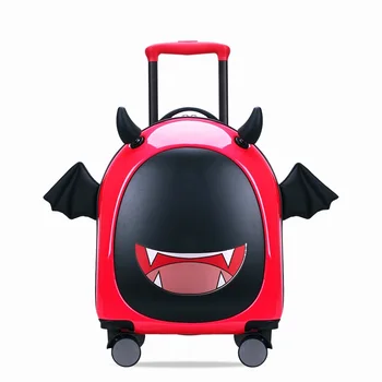 

New Cute Cartoon Brand Suitcases Wheel Kids Travel Bag Student Trolley Children Cabin Rolling Luggage