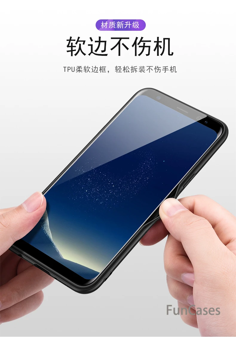 Для Samsung galaxy S8 случае мультфильм олень винтажная ткань плотный чехол мягкий