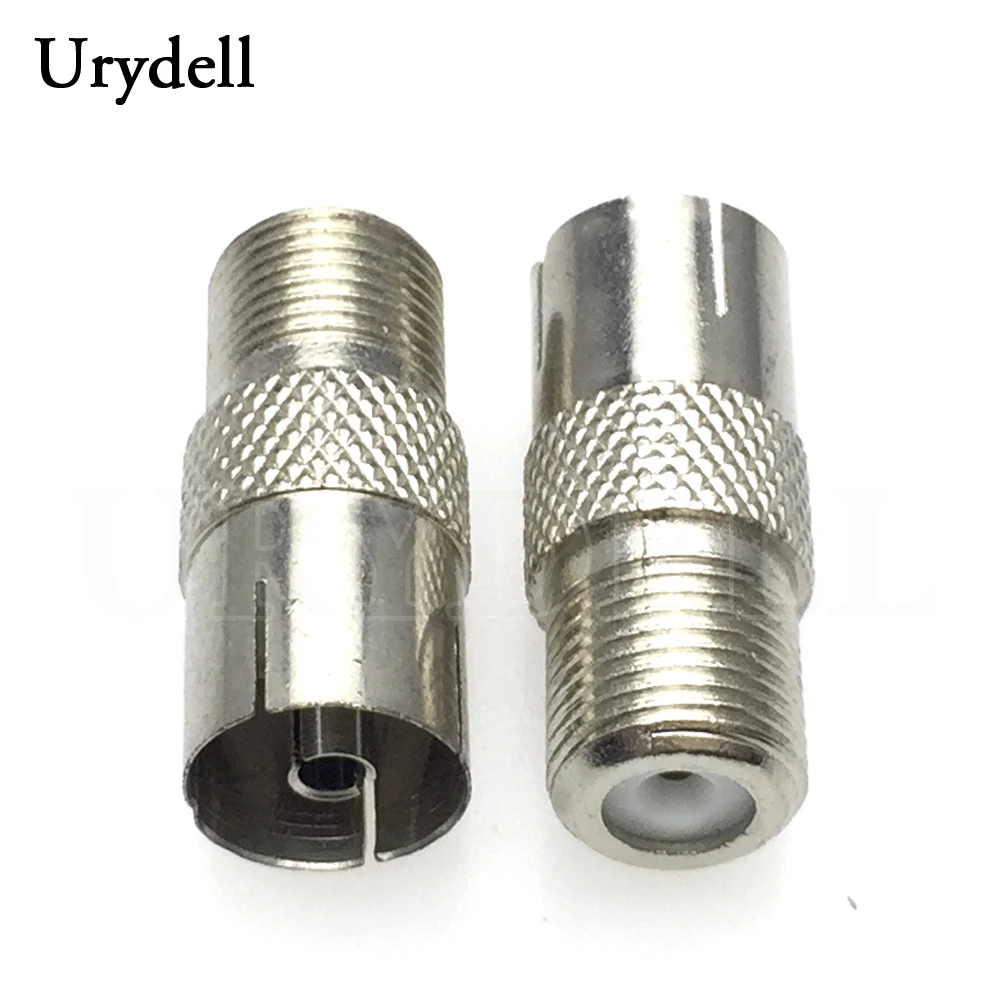 

5pcs/lot F Female Plug to PAL Female Jack Straight RF Coaxial Adapter F-type Connector TV
