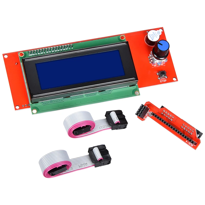 

1PCS 2004 LCD Display 3D Printer Reprap Smart Adapter Controller Reprap Ramps 1.4 1.6 Mega2560 board 2004LCD Control
