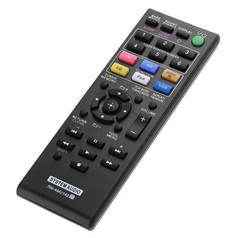 Remote Control For Sony RM-AMU142 Remote Controller Replacement For Sony CD Micro-Hi-Fi CMT-50IP Audio Remote Control For Sony RM-AMU142 Remote Controller Replacement For Sony CD Micro-Hi-Fi CMT-50IP Audio