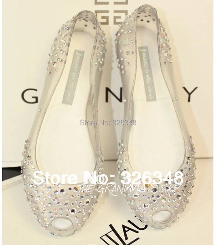 wedding jelly shoes