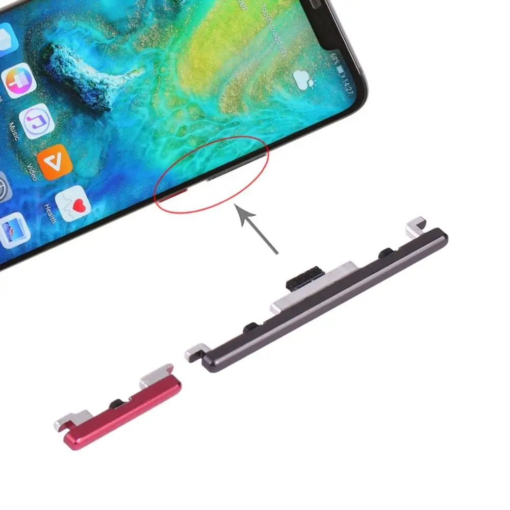 IPartsBuy Кнопка питания и кнопка регулировки громкости для huawei mate 20 Pro | Мобильные