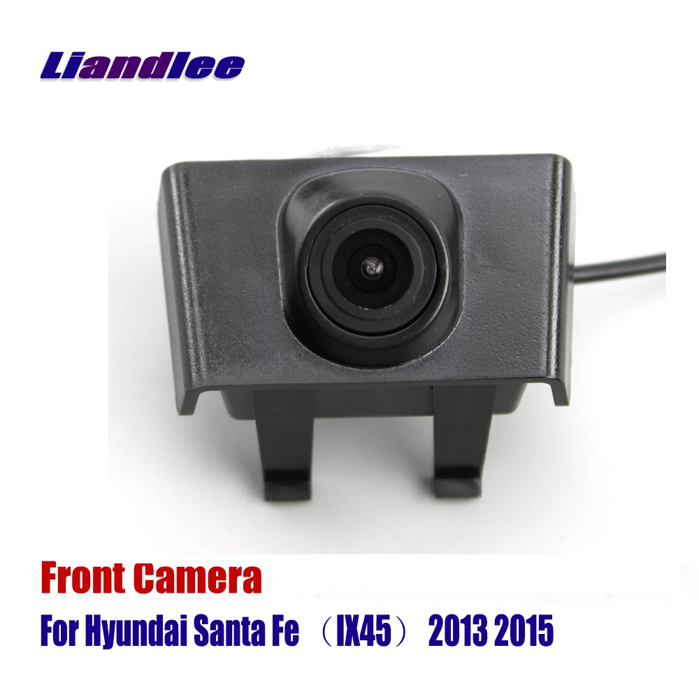 Goede Liandlee AUTO CAM Auto Vooraanzicht Camera Logo Embedded Voor Hyundai Santa Fe IX45 2013 2015 (niet Reverse Rear Parking Camera)