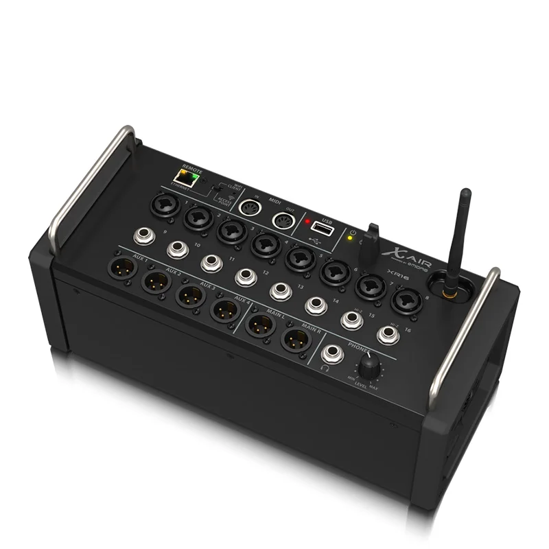 

Audio Mixer Console XR160 Professional Mixer Audio Amplifier Sound Processor 16 Channel Phone Connection Control Power Amplifier