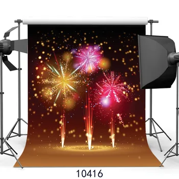 

SJOLOON Night fireworks photography background Background photograph Backgrounds for photo studio Fond studio photo vinyle