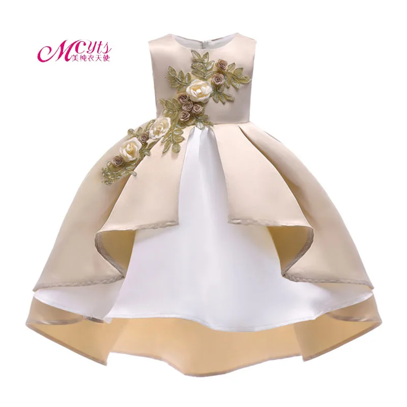 Платье для девочек Новинка года Детские платья для модная одежда для девочек с цветочным рисунком на свадьбу костюм принцессы 3 4 5 6 7 8 От 9 до 10 лет платье для маленьких девочек платье для девочки