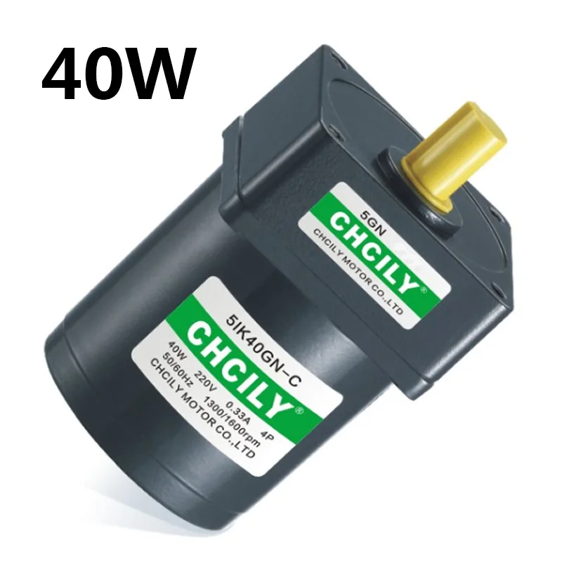 Induction motor 40W Constant speed motor 5IK40GN 110V/220V/380V 90mm Singal phase