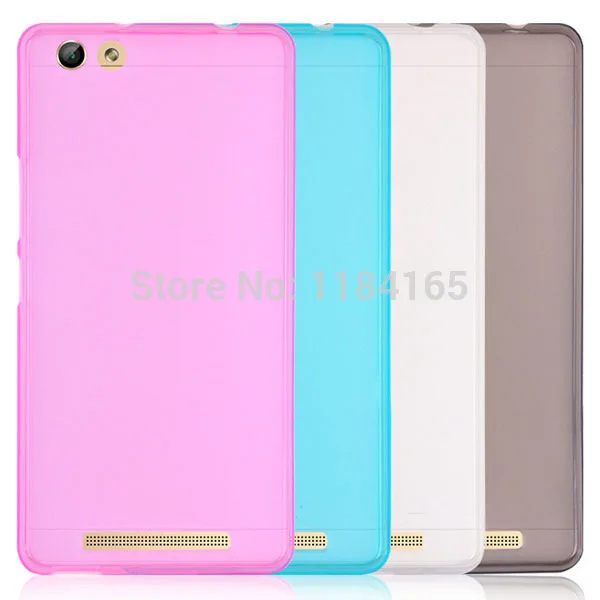 

Case for Highscreen Power Ice Max / 5.3 inch Soft Transparent Pudding TPU Skin Gel Durable Phone Back Cover
