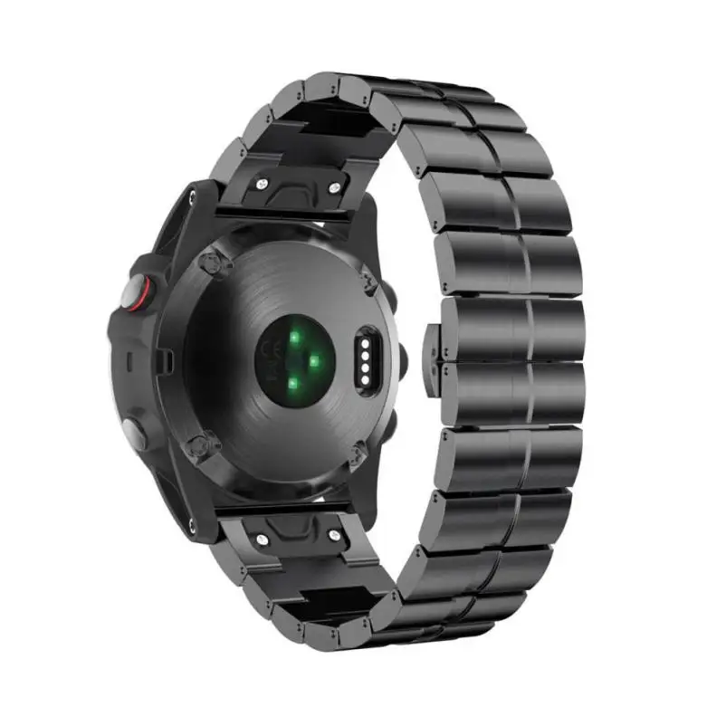 Carprie Нержавеющая сталь браслет Quick Release Группа ремешок для Garmin Fenix 3/hr часы 17sep22 дропшиппинг