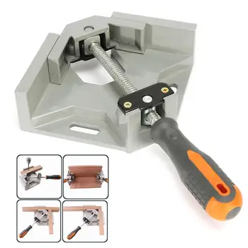 

90 Degrees Right Angle Corner Clamp Wood Metal Welding Woodworking Hand Tool