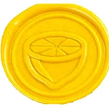 Винтажное изображение на заказ с лимоном логотип Свадебное приглашение воск уплотнение штамп палочки ложка Подарочная коробка набор