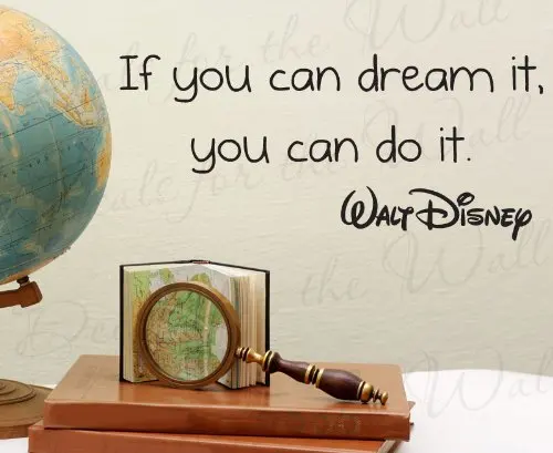 If You Can Dream It You Can Do It Inspiring Quotes Big Size Wall Stickers Home Art Decor Decal Mural Removable Vinyl B044 Buy Cheap In An Online Store With Delivery