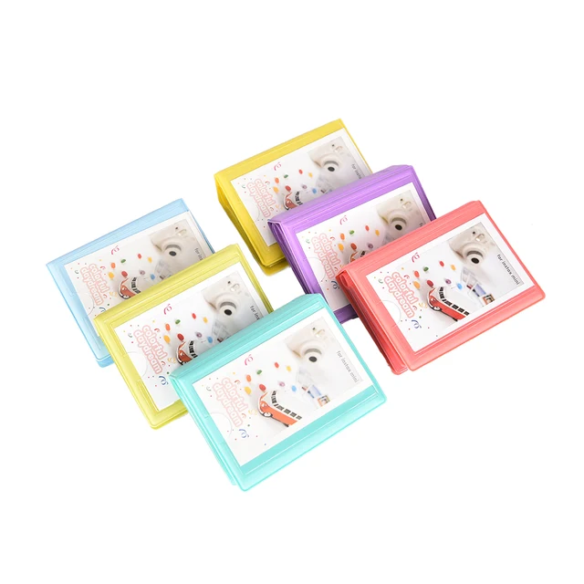 Cheap 7 Colors Colorful Mini Cute 28+1 Pockets Photo Album Storage Case For Polaroid FujiFilm Instax Film For Great Gift Cheap 7 Colors Colorful Mini Cute 28+1 Pockets Photo Album Storage Case For Polaroid FujiFilm Instax Film For Great Gift