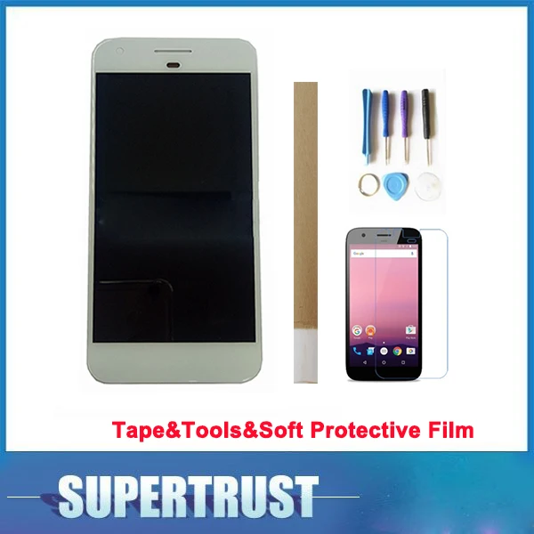 

5.5" For HTC Nexus M1 For Google Pixel XL LCD Display+Touch Screen Assembly Black White with tools&Tape&Soft Protective Film