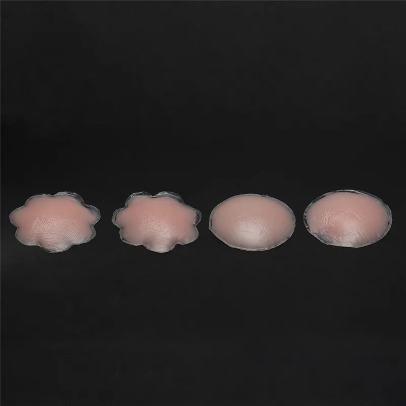 

1Pair Cool Reusable Self-Adhesive Silicone Breast Nipple Cover Bra Pasties Pad