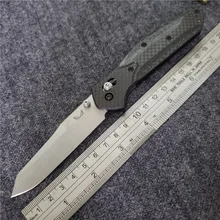 BENYS сделано из углеродного волокна BM 940/943 S30V лезвие оси медная шайба складной нож Кемпинг Охота Карманные Ножи EDC BM42 инструменты