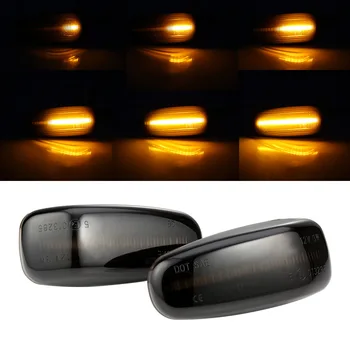 

2pcs Dynamic Side Marker Sequential Blinker Light Turn Signal Light For Mercedes-BENZ E-Class W210 C-Class W202 W208