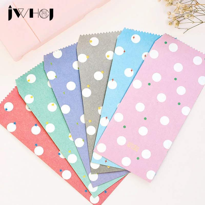 

5 pcs/lot cute Wave point envelope writing paper Envelope Kawaii School Supplies Envelope for Wedding Letter Invitation