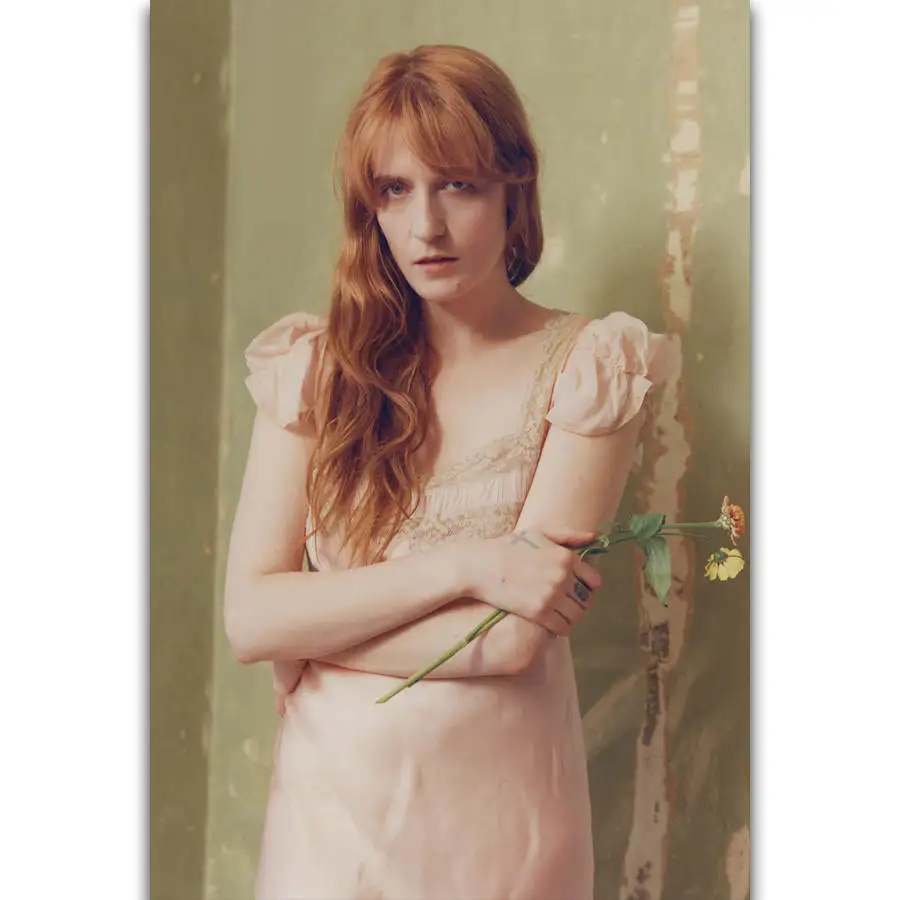 

S2702 Album Cover Florence + The Machine High as Hope Pop Music Wall Art Painting Print On Silk Canvas Poster Home Decoration
