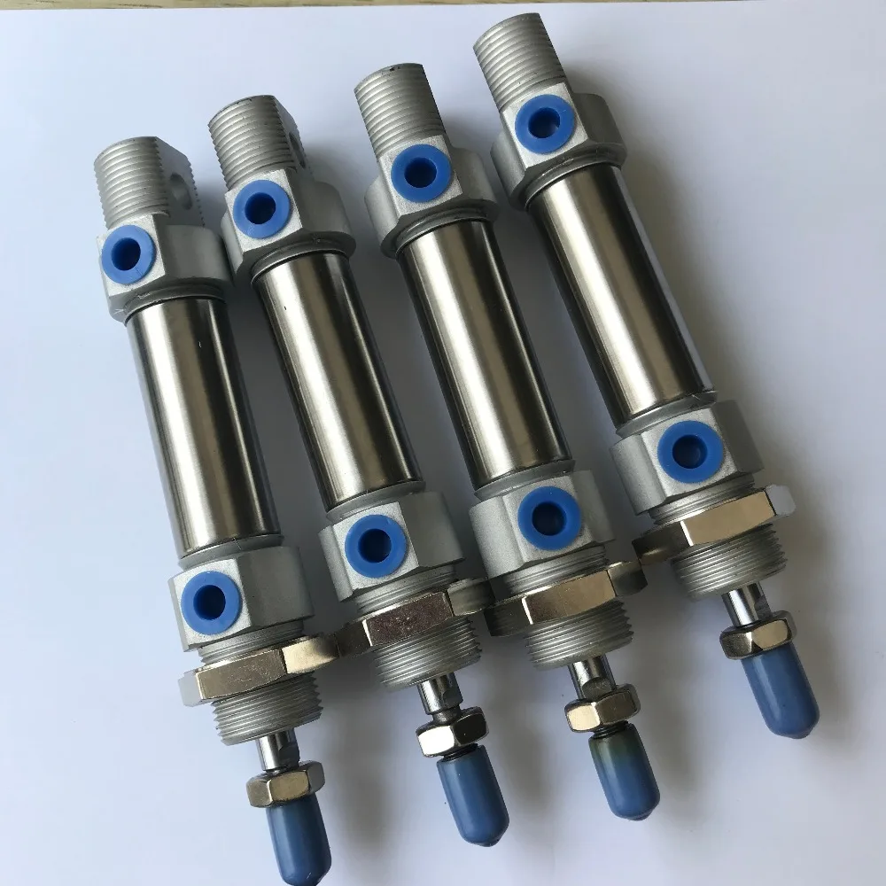 bore 12mm *100mm stroke DSNU series ISO6432 mini round pneumatic
