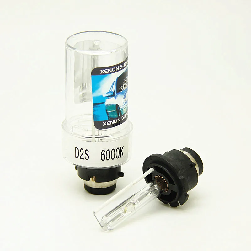 2 шт. D2S Ксеноновые 35 Вт лампы для автомобильных фар высокого качества HID 4300k 6000k 8000k