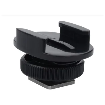 

Gopro 360 Degree Rotating Holder DSLR Pedestal Action Camera Supplementary Lamp Bracket with 1/4 Screw Hole