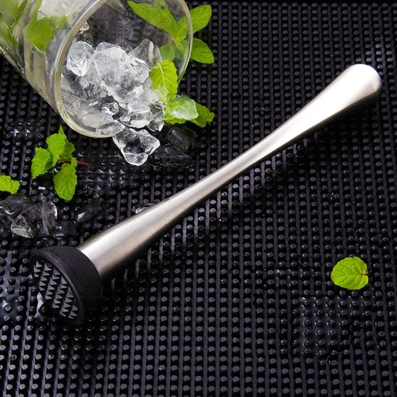 Professional Drink Muddlers Stainless Steel Cocktail Mojito Mint Muddle Mixer Crushed Ice DIY Home Bar Tools Barware (1)