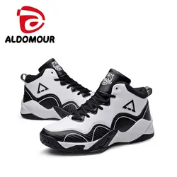 ALDOMOUR Весна 2018 Баскетбол Культовая обувь кроссовки Для мужчин tenis basquete zapatillas hombre на шнуровке дышащая sapatillas Ylan