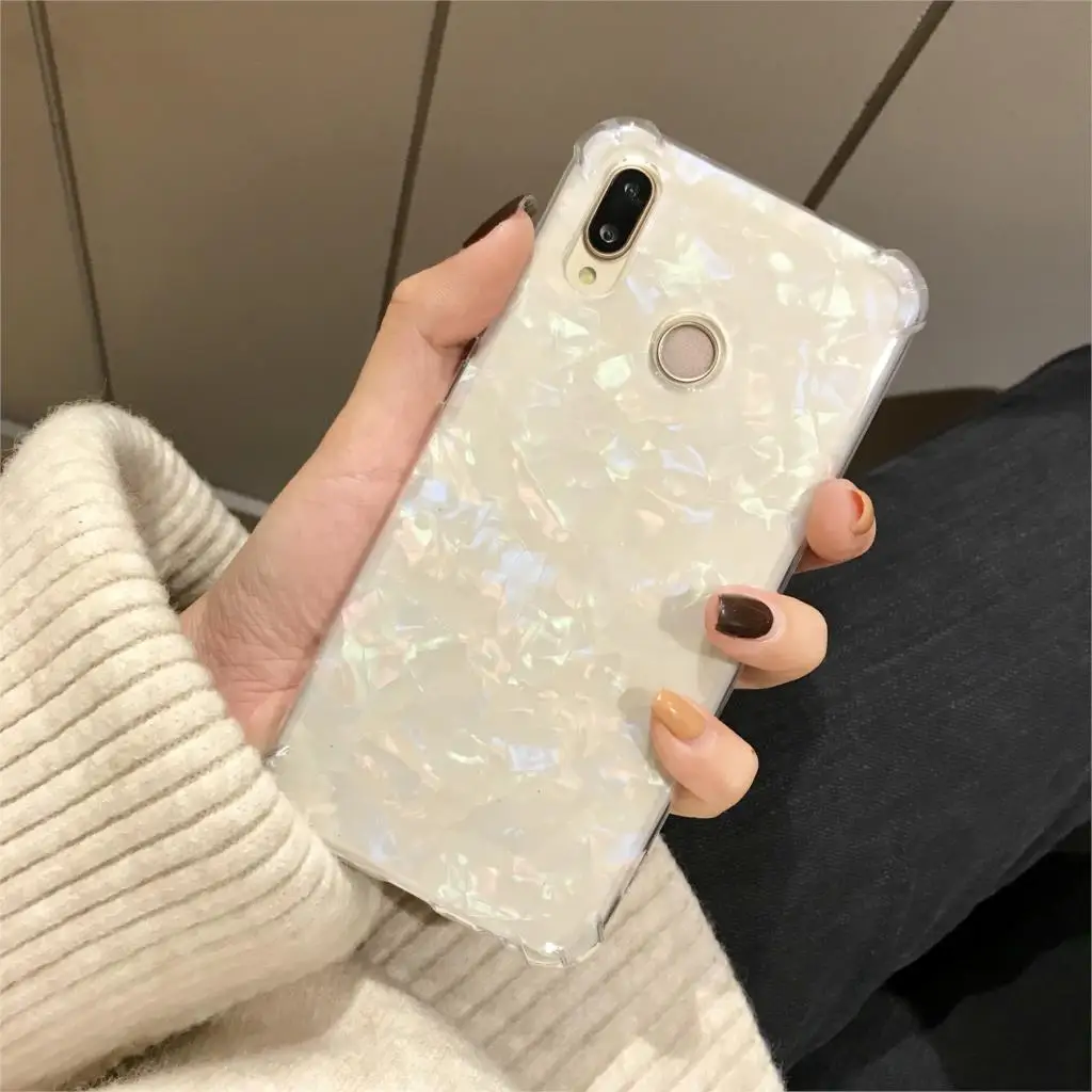 

Marble Armor Case For Huawei Honor 10 10i 9 Lite 8 8X 7C 8C 8A 7A Nova 4 3 P30 Pro P20 P10 Phone Cases Silicone TPU Soft Cover