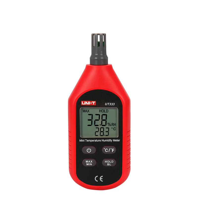 UNI-T UT333 цифровой термометр-гигрометры Измеритель температуры и влажности воздуха Измеритель влажности Датчик мини ЖК-термометр