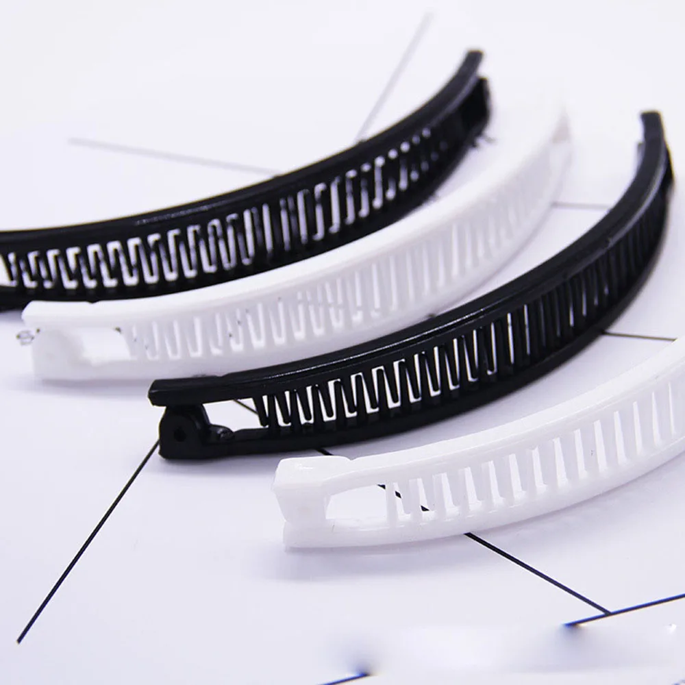 New Hair Claws Clip Fish Shape Banana Barrettes Black Brown Hairpins Hair Accessories For Women Hair Clip Clamp New Hair Claws Clip Fish Shape Banana Barrettes Black Brown Hairpins Hair Accessories For Women Hair Clip Clamp