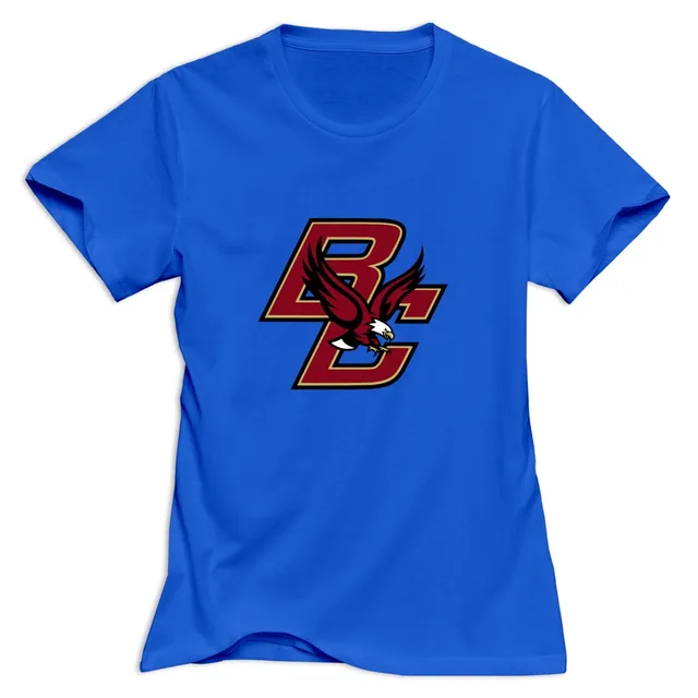 new 2015 Boston College Logo t shirts street style 100% cotton