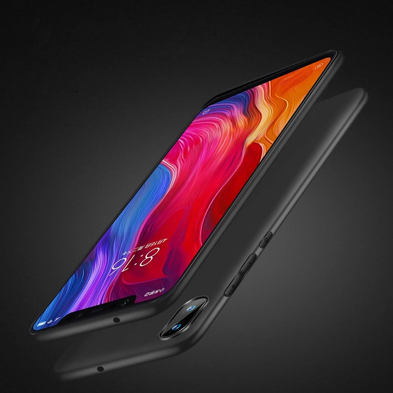 Ультратонкий матовый Силиконовый чехол для Xiaomi Mi 5S Plus 6 5X 6X 8 SE Redmi 4 PRO 4X 4A Note 3 5A 5