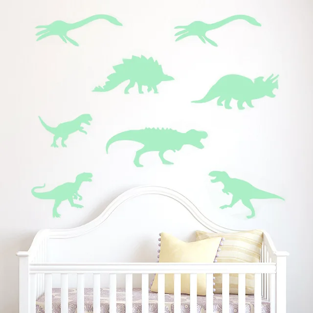 1 Set Creatieve Lichtgevende Dinosaurus Muursticker Art Decal voor ... 1 Set Creatieve Lichtgevende Dinosaurus Muursticker Art Decal voor ...